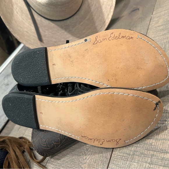 Sam Edelman Western Fringe stud sandals! - Picture 8 of 13